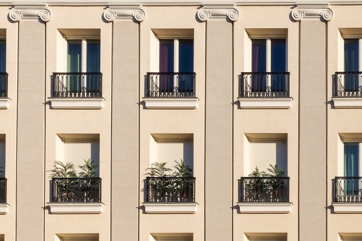 Klein appartementengebouw