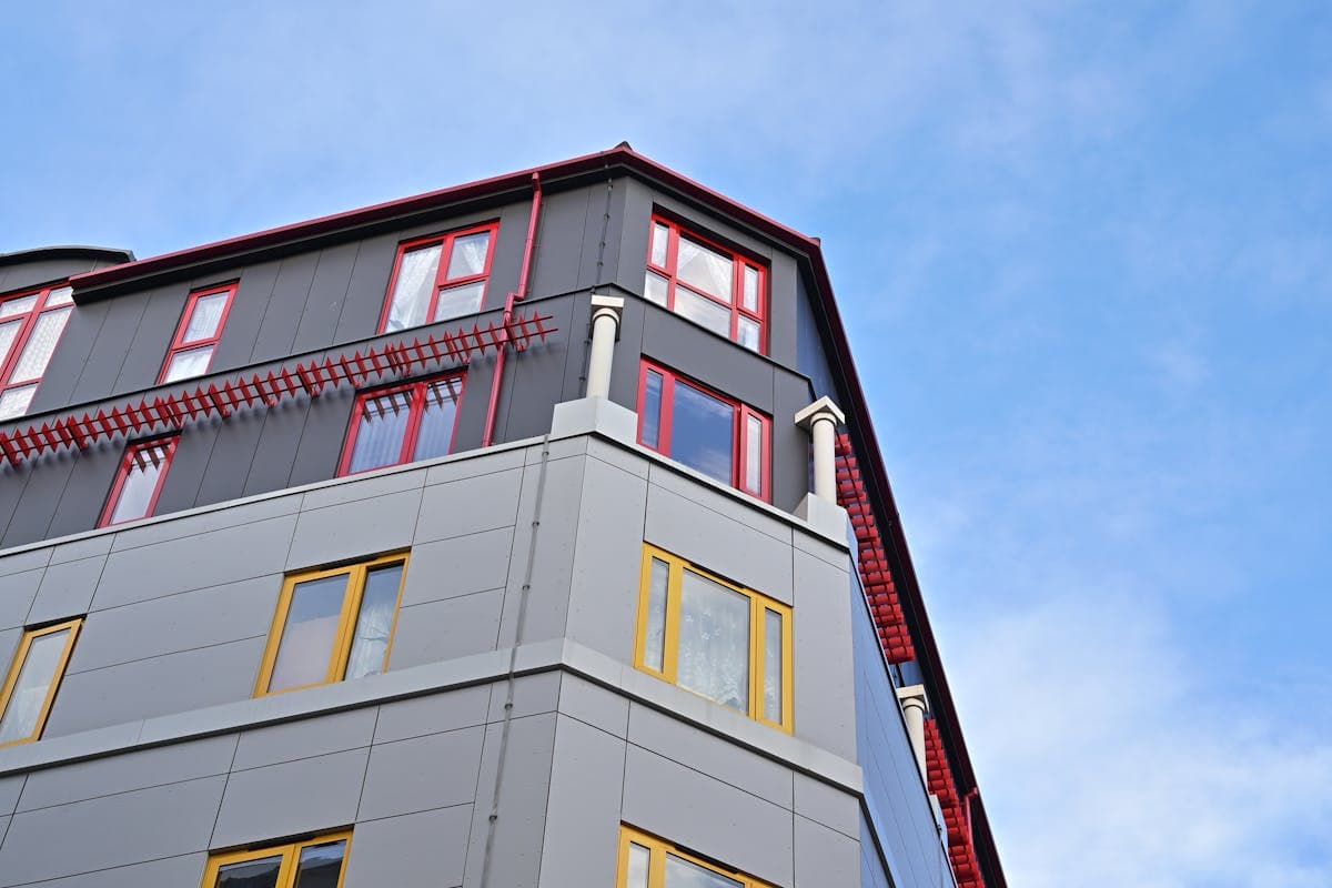 Modern nieuwbouw appartementencomplex